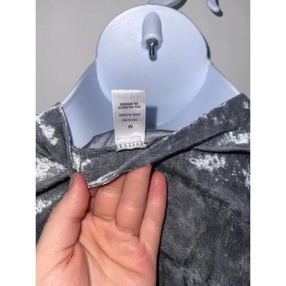 Crushed Velvet Gray Dress – Medium, Chic & Stretchy#0278 - Picture 5 of 8